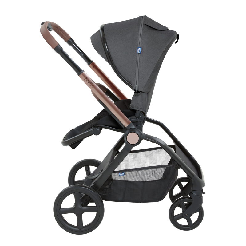 Mysa Stroller Black Satin image number 6